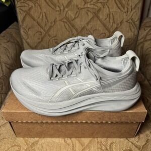 Asics Gel-Nimbus 27 Men's 10 Running Shoes 'Seal Grey/Lake Grey' New